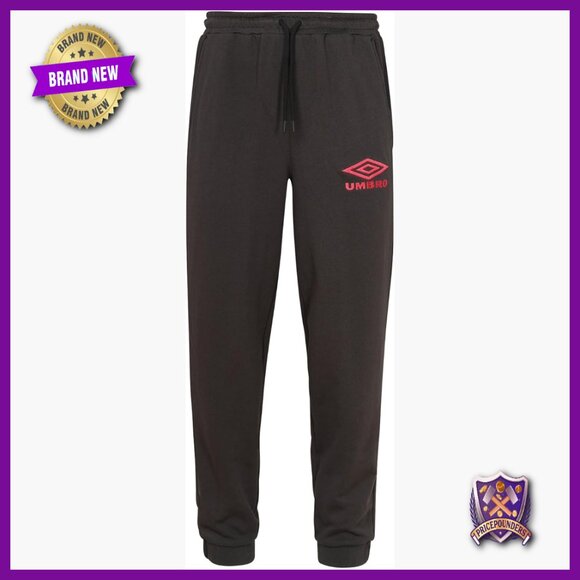 Men's Pull On Joggers Cotton Blend Elastic Waist Tapered Leg Athletic Casual
